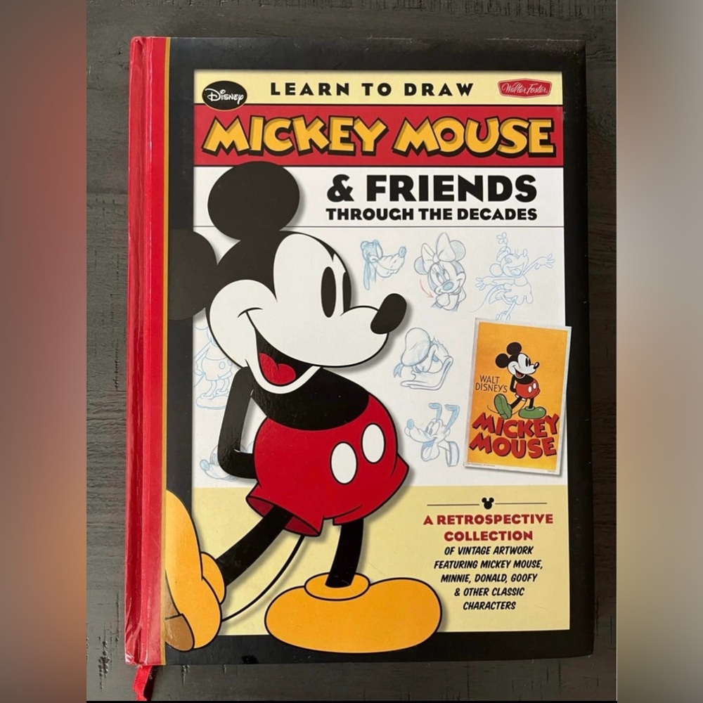 Disney Learn to Draw Mickey Mouse Book